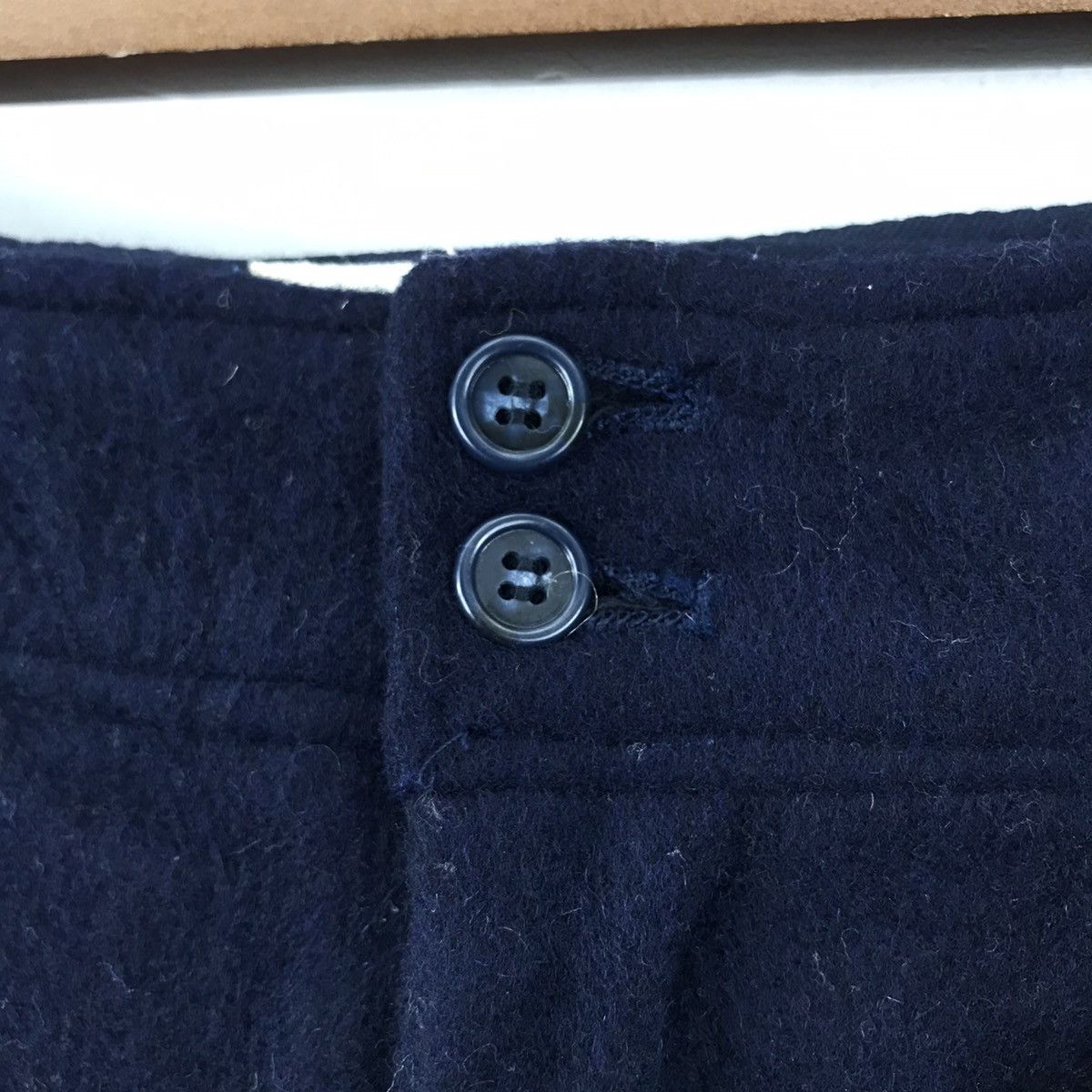 Japanese Brand PAR DUCHAMP Japanese Brand Baggy Wool Trousers Pant Size US 26 / EU 42 - 3 Thumbnail