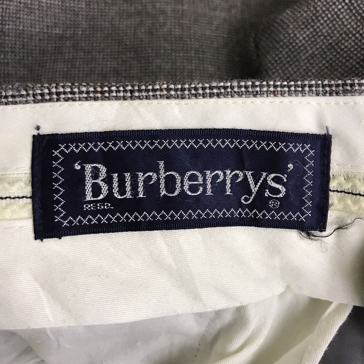 Burberry Vintage BURBERRYS LONDON Baggy Wool Trousers Pant Size US 29 - 3 Thumbnail