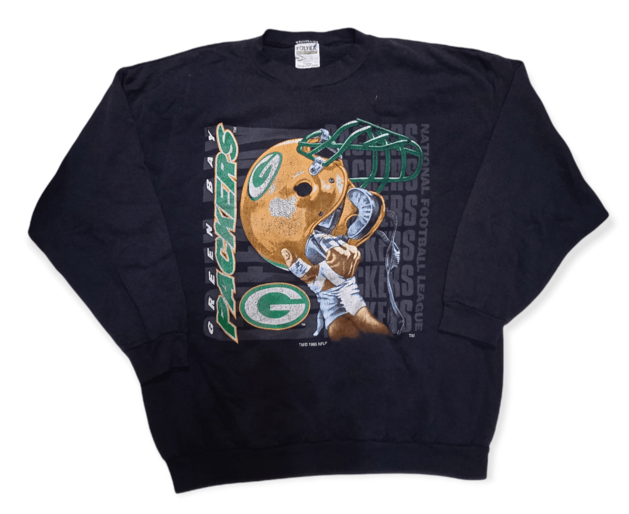 NFL × Vintage Vintage 1995 Green Bay Packers Pullover Size US L / EU 52-54 / 3 - 1 Thumbnail