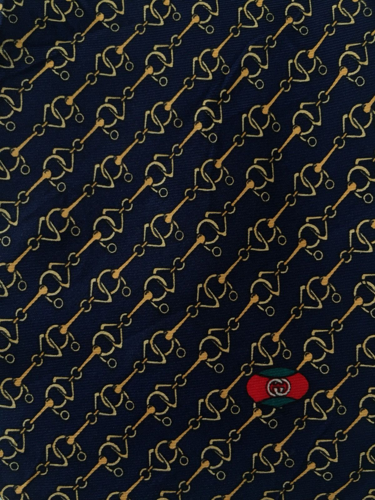 Designer × Gucci Gucci Monogram Tie Size ONE SIZE - 4 Thumbnail