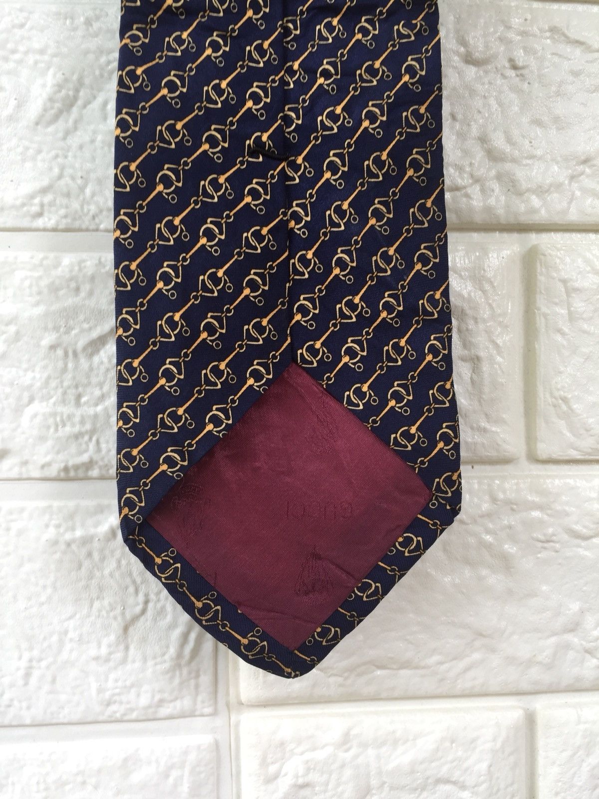Designer × Gucci Gucci Monogram Tie Size ONE SIZE - 5 Thumbnail