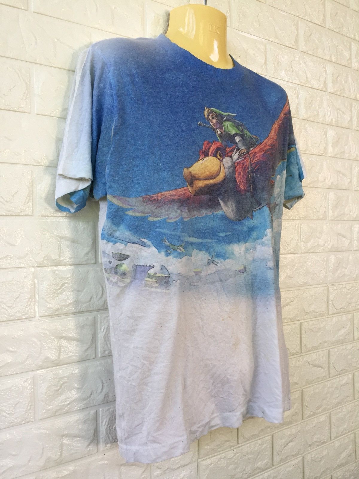Cartoon Network × Japanese Brand × Nintendo Japanese Legend Of Zelda Anime Overprint Tshirt Size US L / EU 52-54 / 3 - 2 Thumbnail