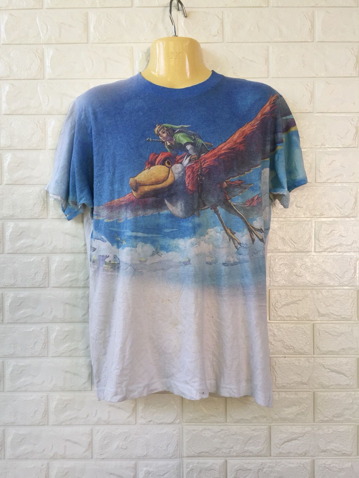 Cartoon Network × Japanese Brand × Nintendo Japanese Legend Of Zelda Anime Overprint Tshirt Size US L / EU 52-54 / 3 - 1 Thumbnail