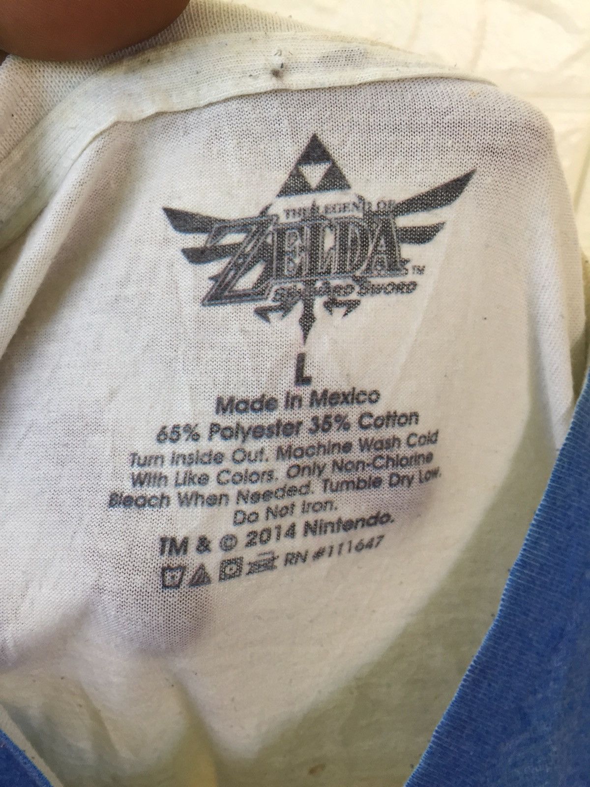 Cartoon Network × Japanese Brand × Nintendo Japanese Legend Of Zelda Anime Overprint Tshirt Size US L / EU 52-54 / 3 - 7 Thumbnail