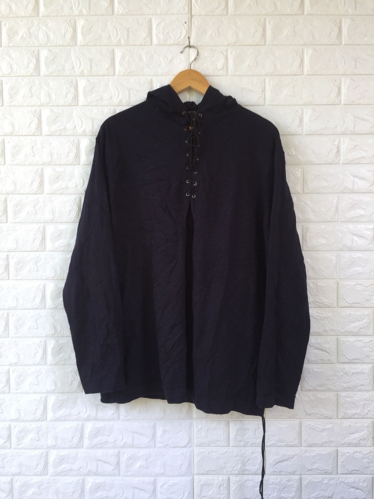 Designer × Japanese Brand × Yohji Yamamoto Vintage Yohji Yamamoto Y’s For Men Hoodies Size US L / EU 52-54 / 3 - 1 Thumbnail