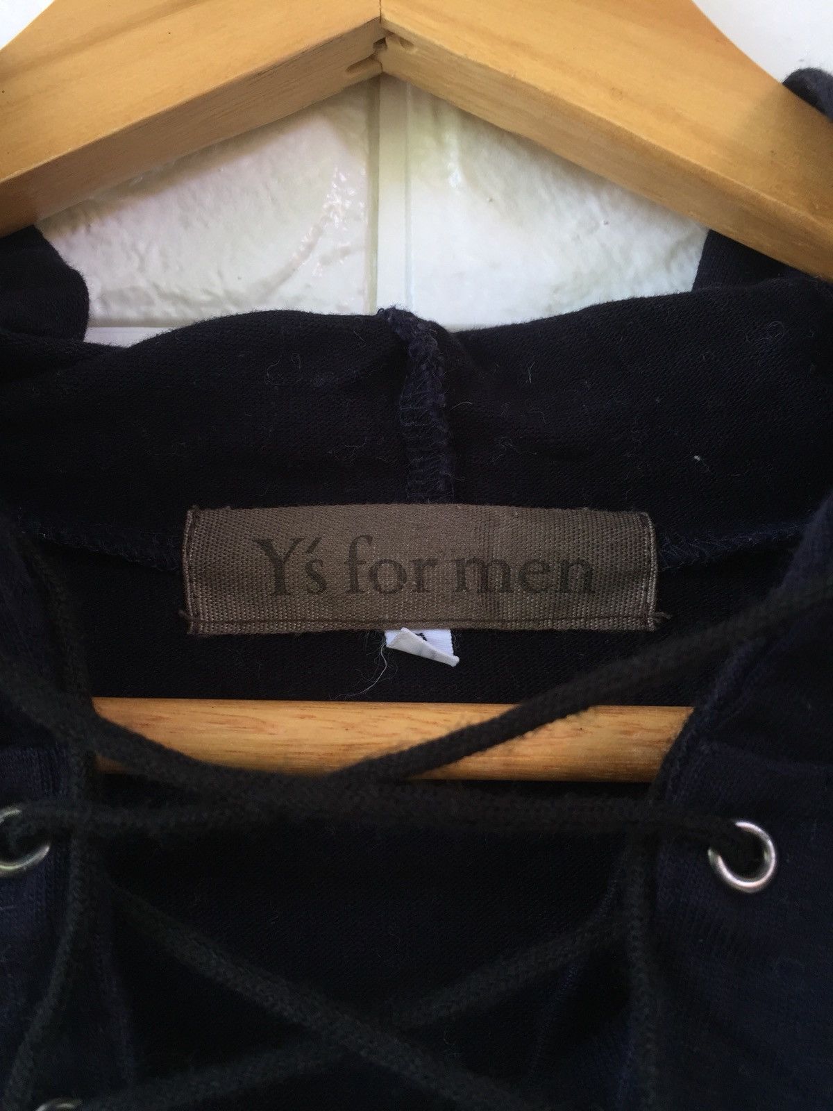 Designer × Japanese Brand × Yohji Yamamoto Vintage Yohji Yamamoto Y’s For Men Hoodies Size US L / EU 52-54 / 3 - 10 Thumbnail