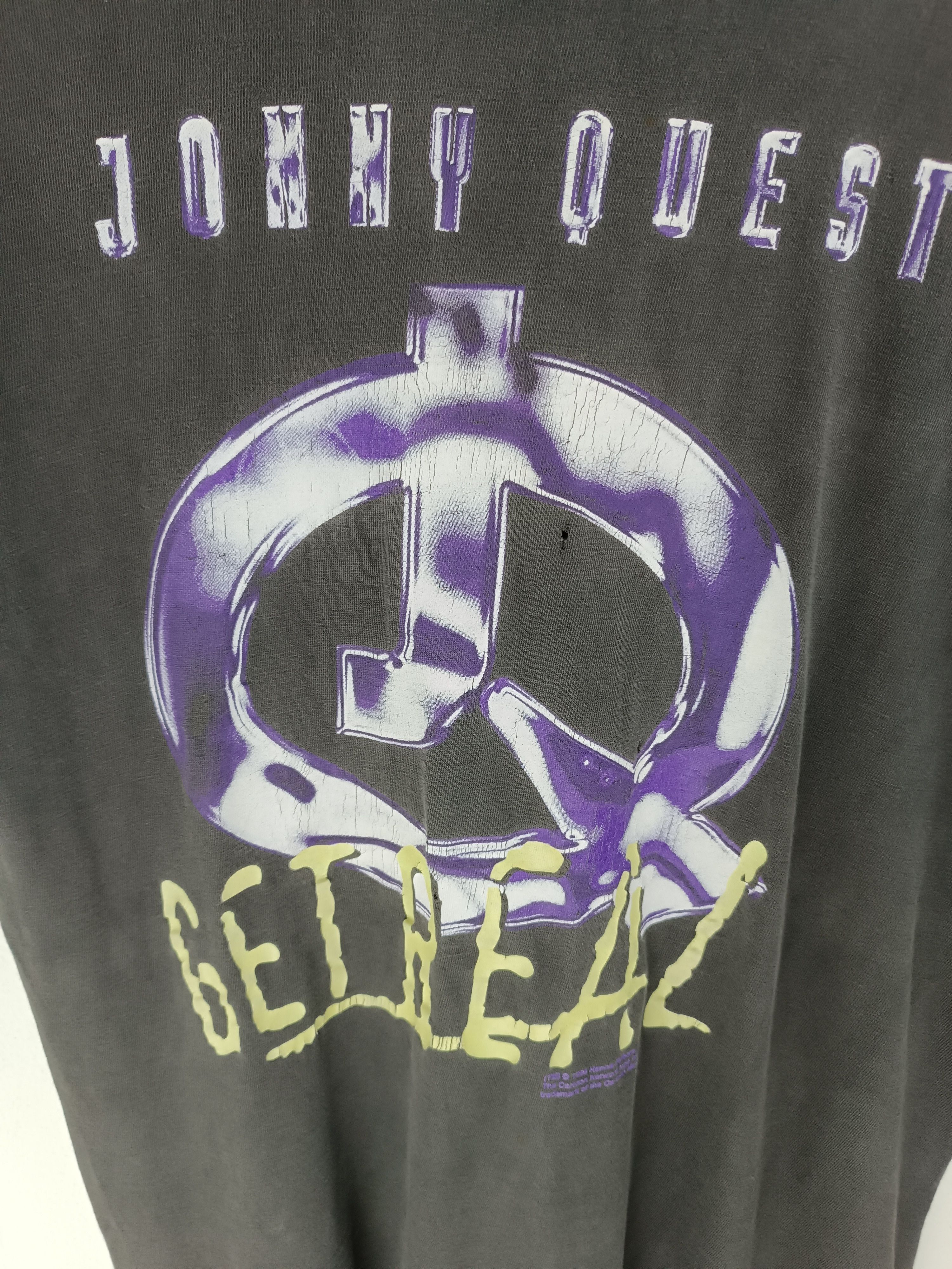 Cartoon Network VINTAGE '95 FADED JONNY QUEST "GET REAL" TEE Size US S / EU 44-46 / 1 - 8 Thumbnail