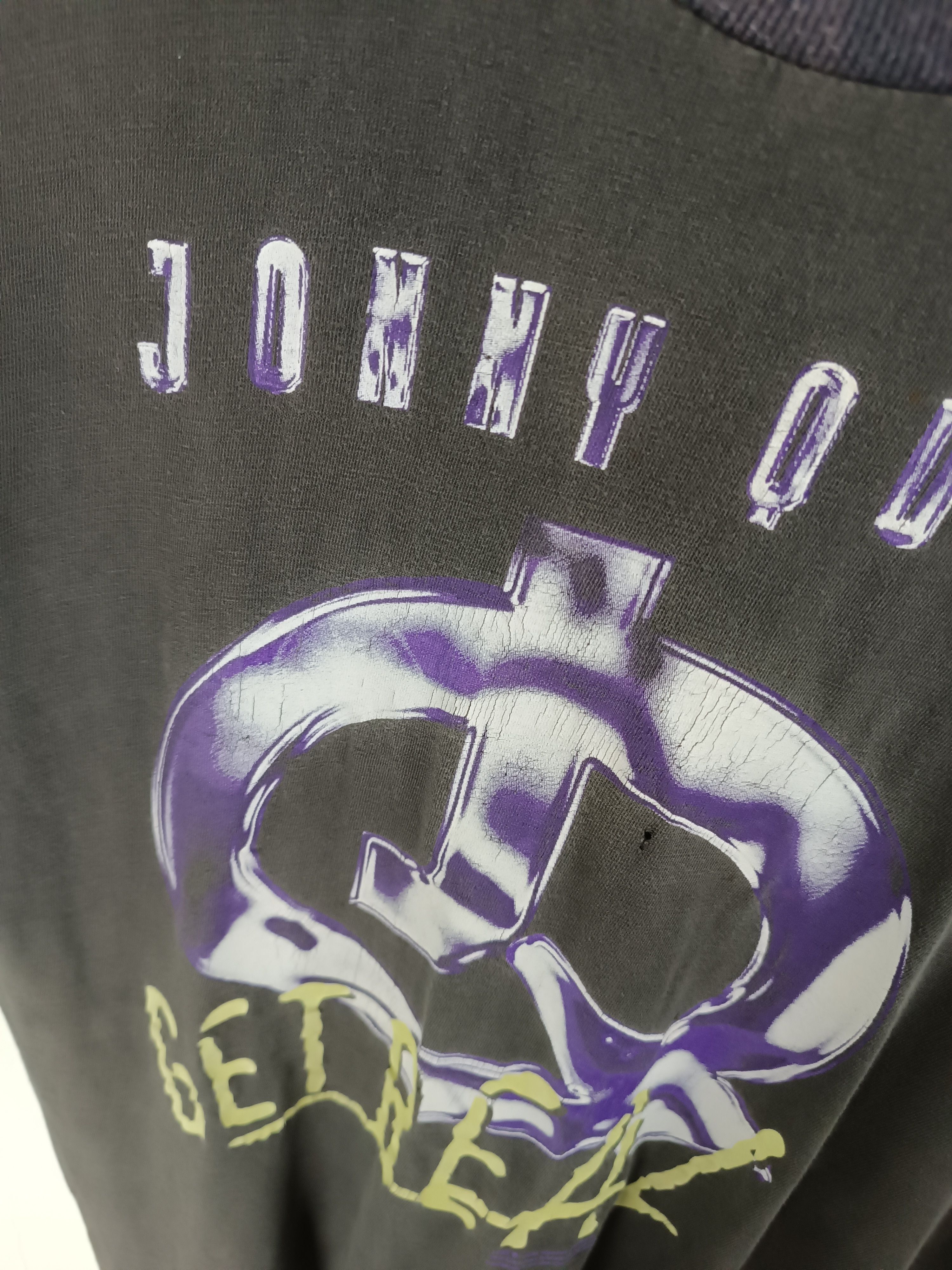 Cartoon Network VINTAGE '95 FADED JONNY QUEST "GET REAL" TEE Size US S / EU 44-46 / 1 - 10 Thumbnail