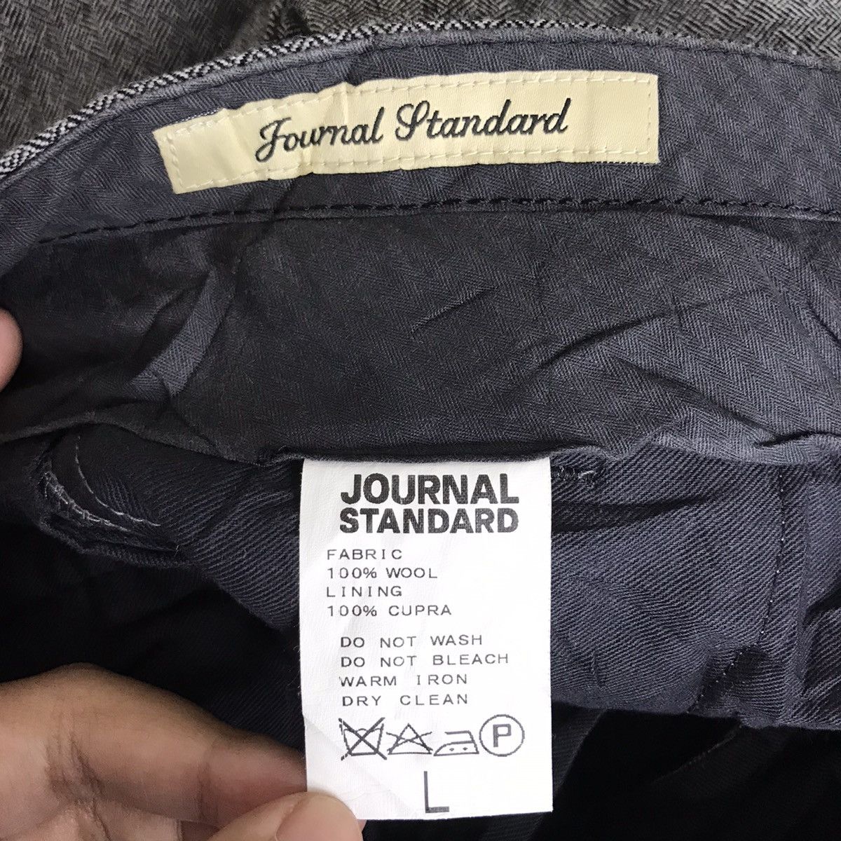 Journal Standard JOURNAL STANDARD Japanese Brand Multi Pocket Wool Trousers Size US 30 / EU 46 - 3 Thumbnail