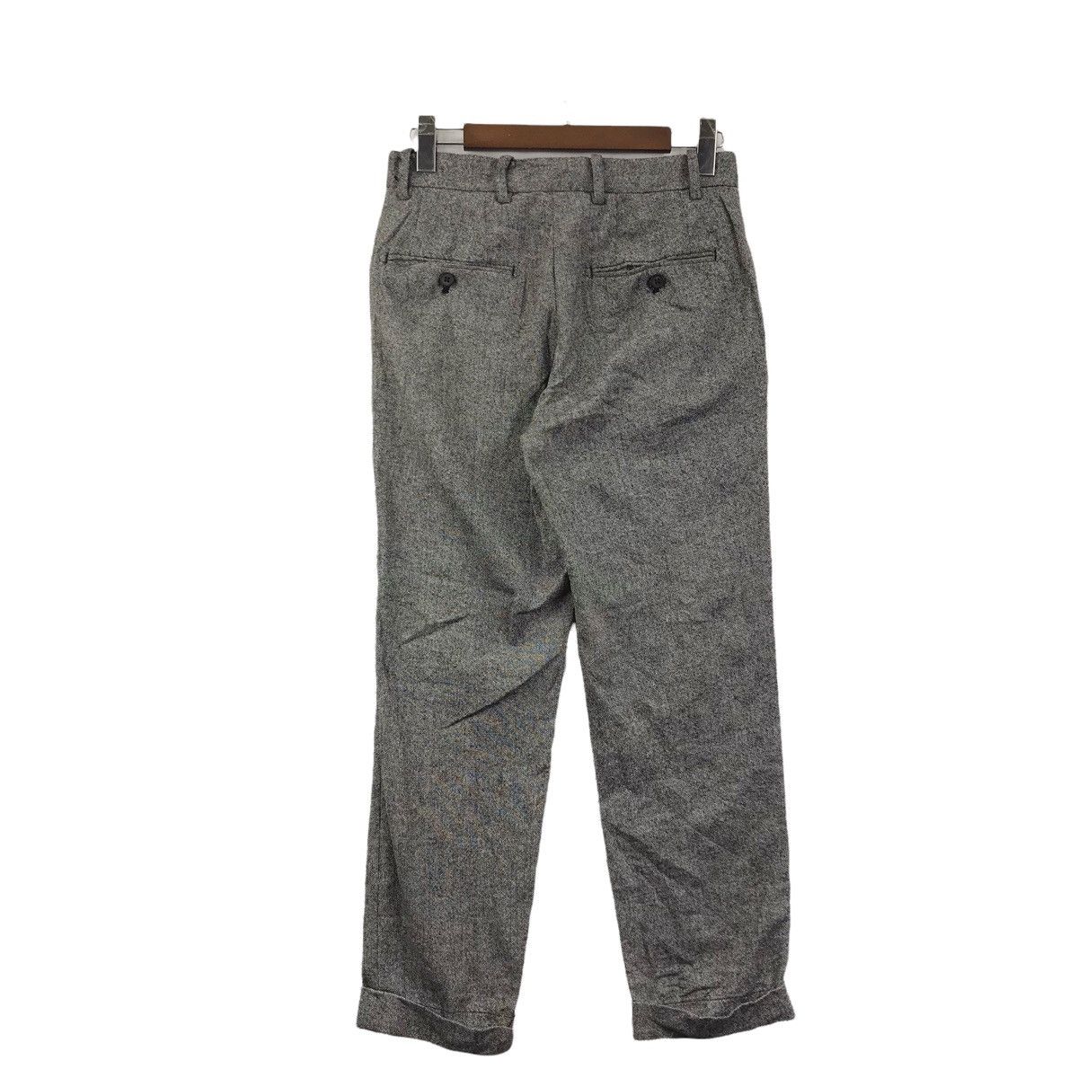 Global Work GLOBAL WORK Straight Cut Wool Trousers Casual Pant Size US 29 - 6 Thumbnail