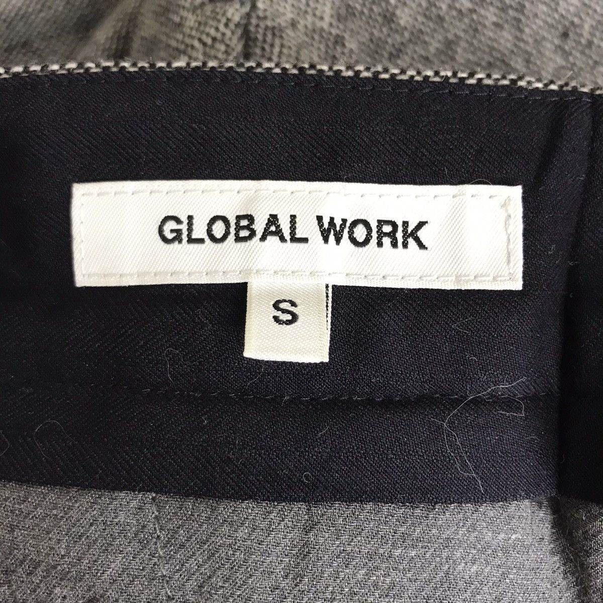 Global Work GLOBAL WORK Straight Cut Wool Trousers Casual Pant Size US 29 - 3 Thumbnail