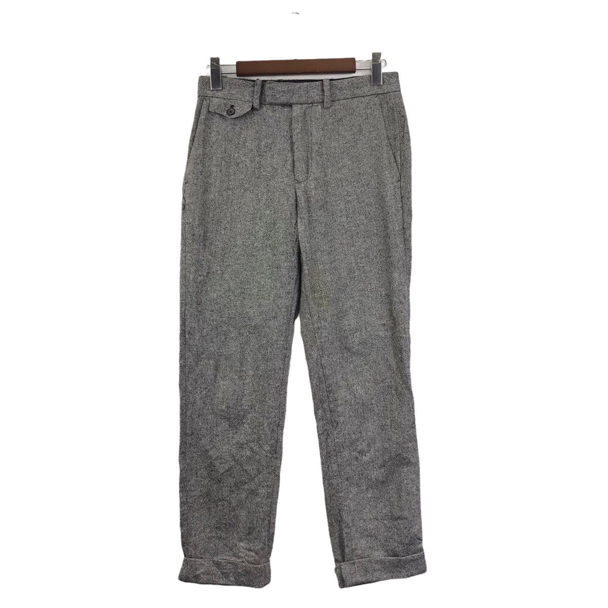 Global Work GLOBAL WORK Straight Cut Wool Trousers Casual Pant Size US 29 - 1 Thumbnail