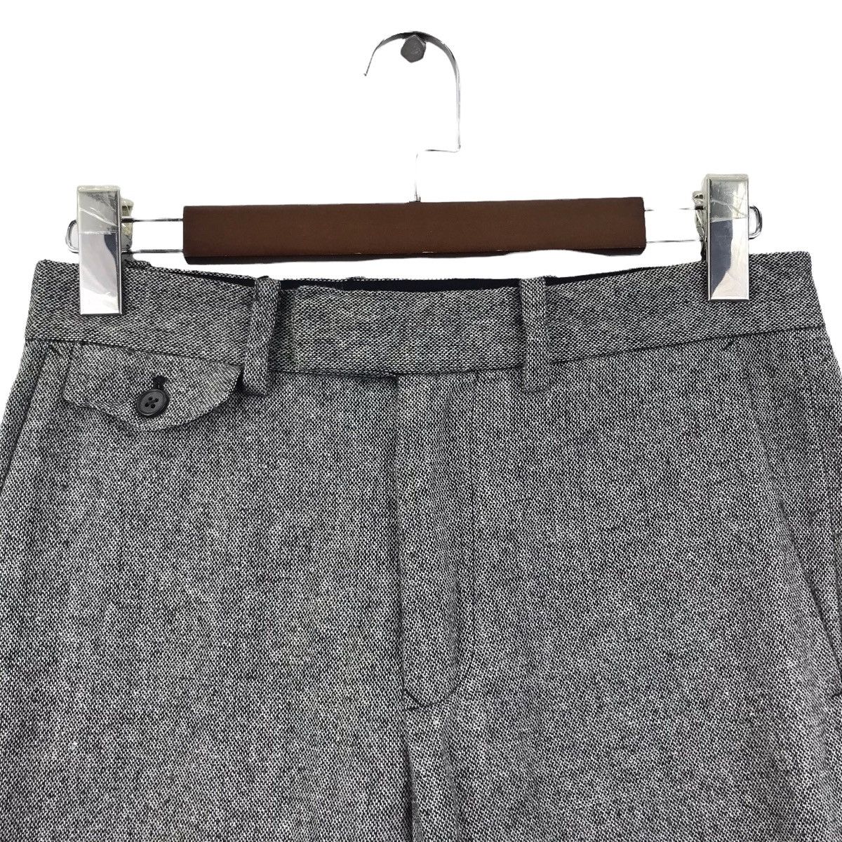 Global Work GLOBAL WORK Straight Cut Wool Trousers Casual Pant Size US 29 - 2 Thumbnail