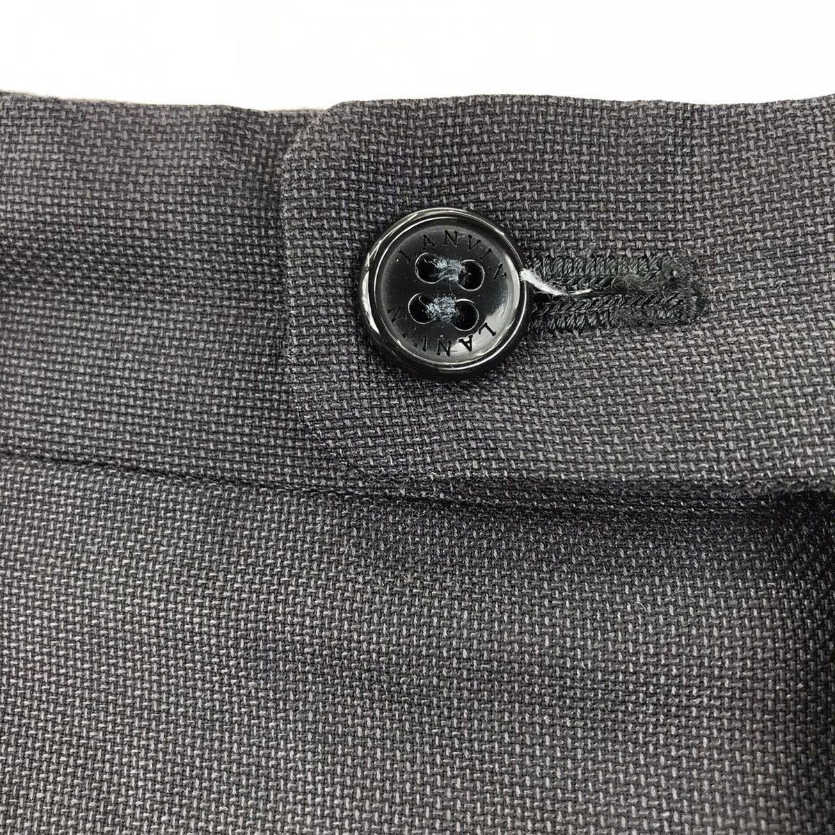 Lanvin LANVIN PARIS Straight Cut Wool Trousers Casual Pant Size US 32 / EU 48 - 3 Thumbnail