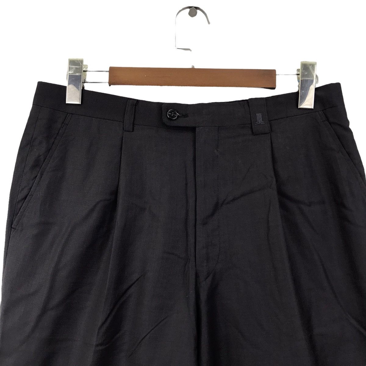Lanvin LANVIN PARIS Straight Cut Wool Trousers Casual Pant Size US 32 / EU 48 - 2 Thumbnail
