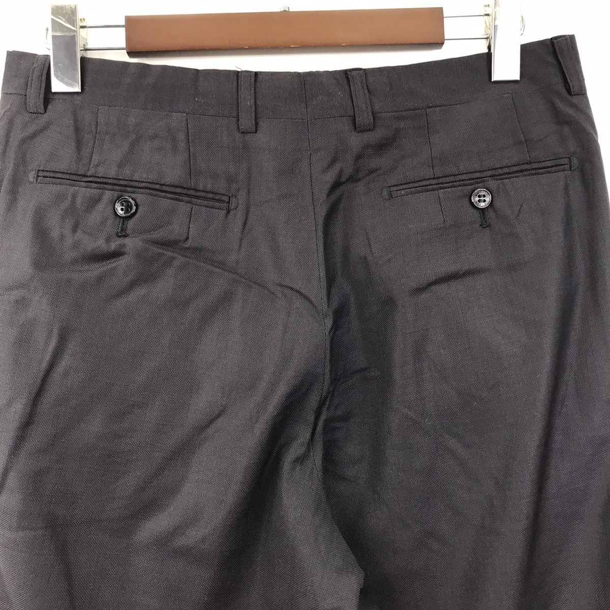 Lanvin LANVIN PARIS Straight Cut Wool Trousers Casual Pant Size US 32 / EU 48 - 9 Thumbnail