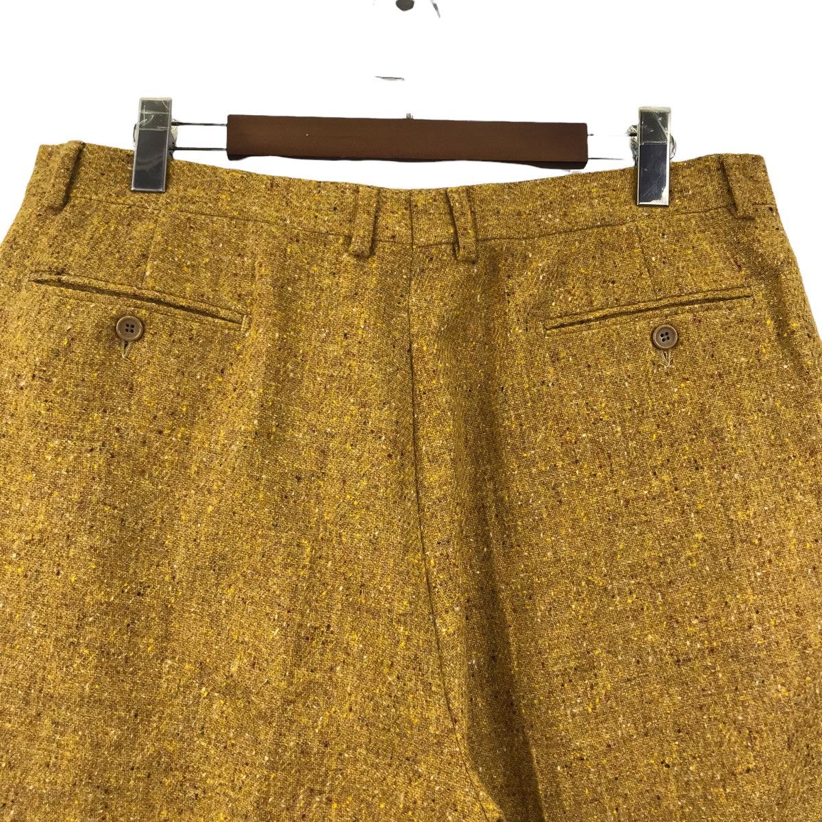 Angelo Nardelli Vintage ANGELO NARDELLI Italy Brand Baggy Wool Trousers Pant Size US 36 / EU 52 - 7 Thumbnail