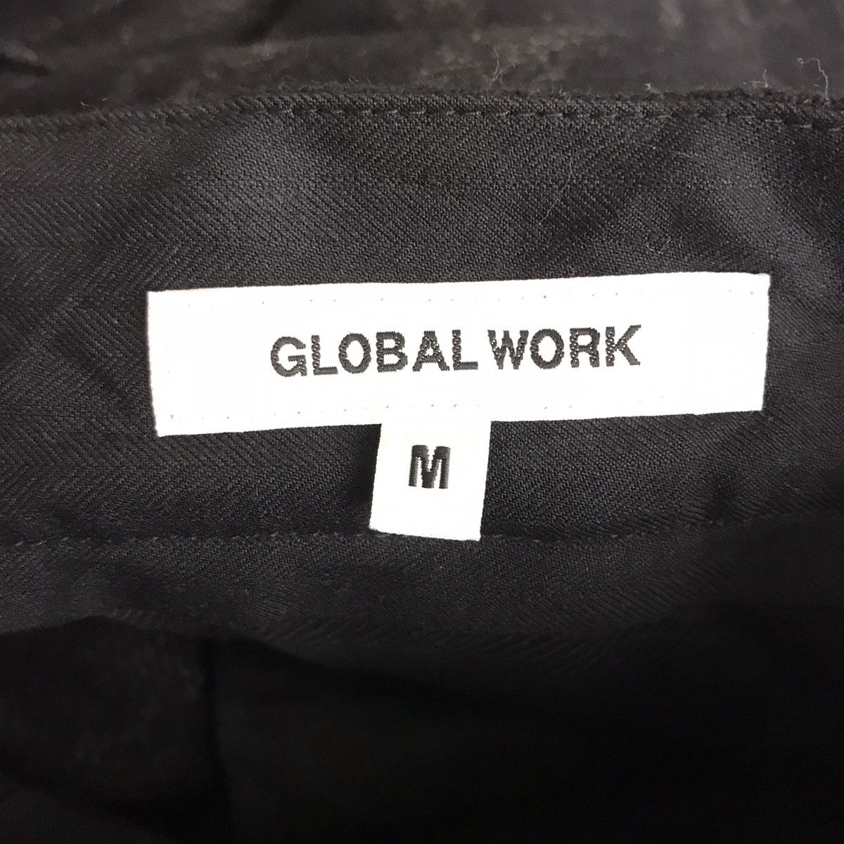 Global Work GLOBAL WORK Straight Cut Wool Stripes Trousers Casual Pant Size US 31 - 3 Thumbnail