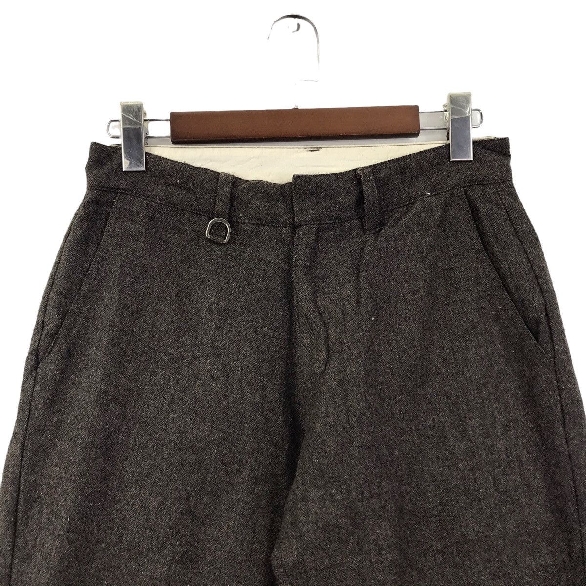 HARE HARE Japanese Brand Slim Fit Wool Trousers Pant Size US 29 - 2 Thumbnail
