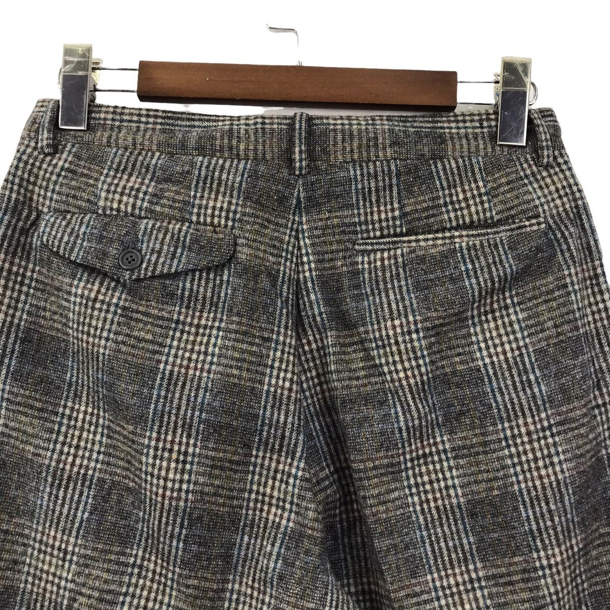 Karl Helmut KARL HELMUT Japanese Brand Check Wool Straight Cut Trousers Size US 28 / EU 44 - 7 Thumbnail