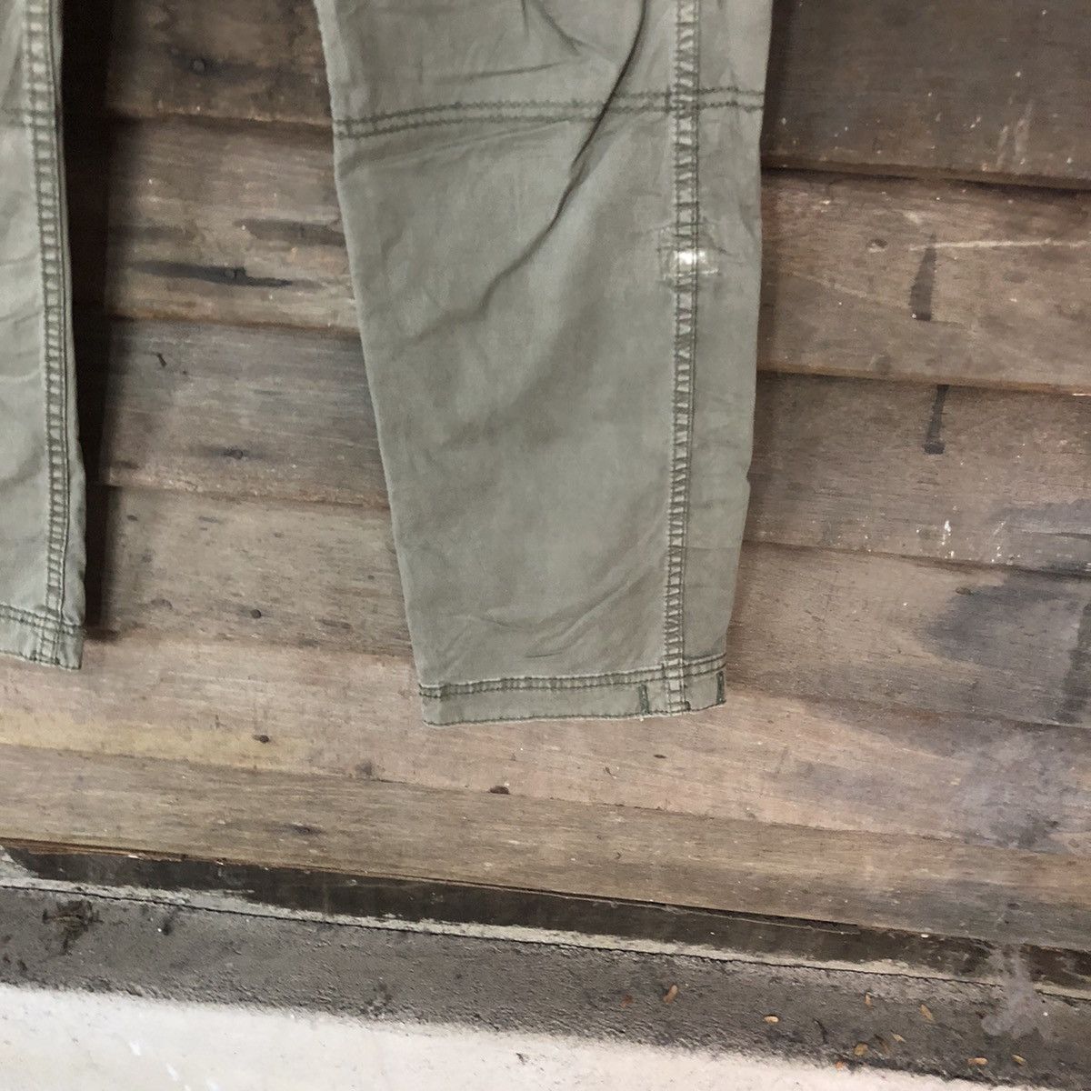 Faded Glory Uniqlo Green faded multipocket tactical Cargo Pants #6885 Size US 26 / EU 42 - 9 Thumbnail