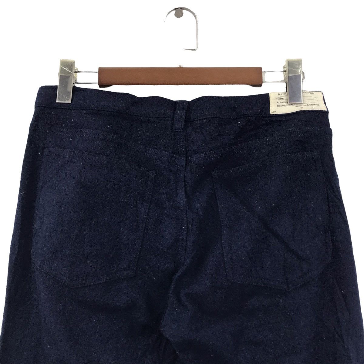 Journal Standard JOURNAL STANDARD Japanese Brand Slim Fit Wool CasualTrousers Size US 31 - 7 Thumbnail