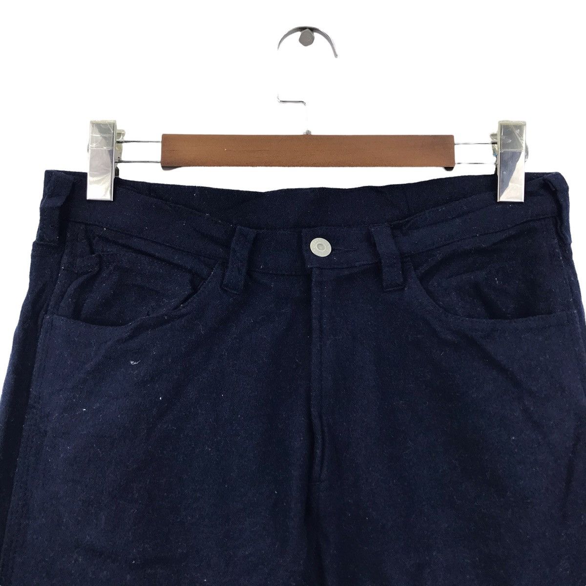 Journal Standard JOURNAL STANDARD Japanese Brand Slim Fit Wool CasualTrousers Size US 31 - 2 Thumbnail