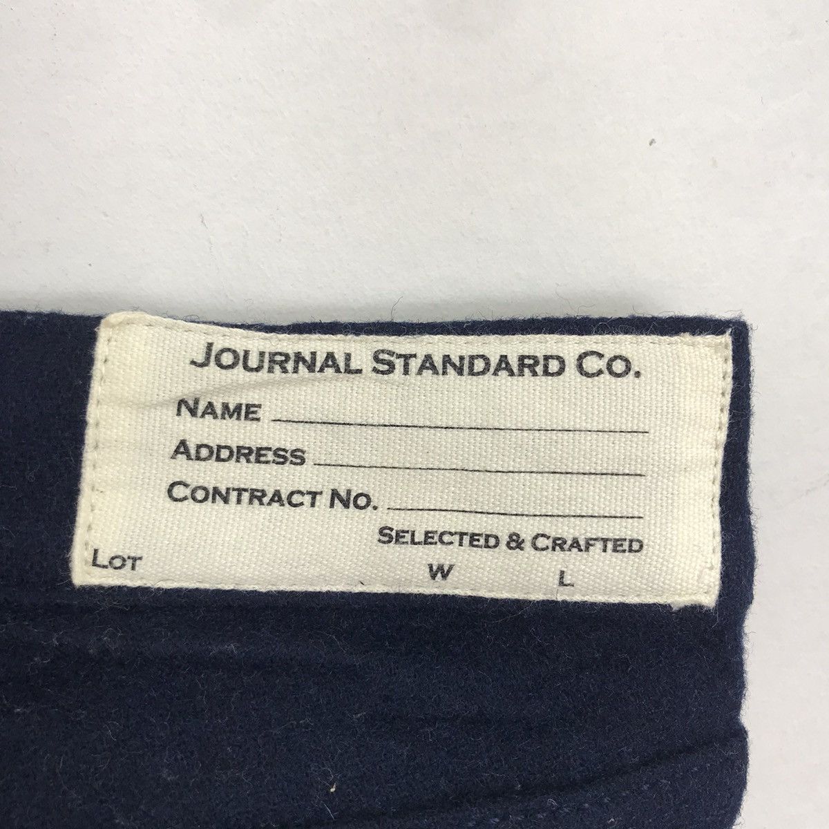 Journal Standard JOURNAL STANDARD Japanese Brand Slim Fit Wool CasualTrousers Size US 31 - 8 Thumbnail