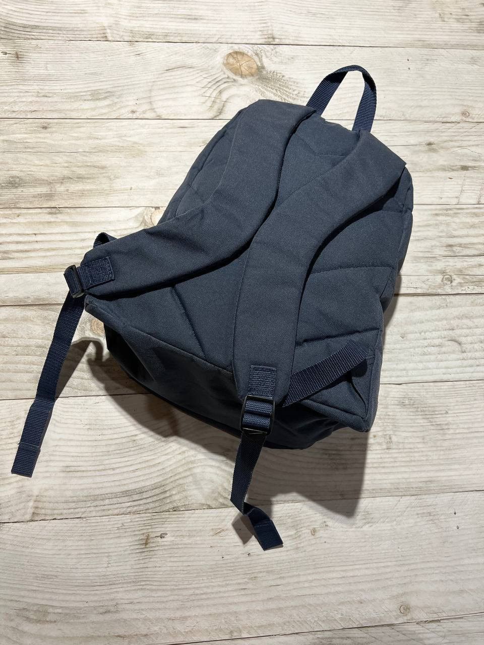Nike Vintage Nike Air Backpack 90s Swoosh Big Logo Grey/Blue Size ONE SIZE - 7 Thumbnail
