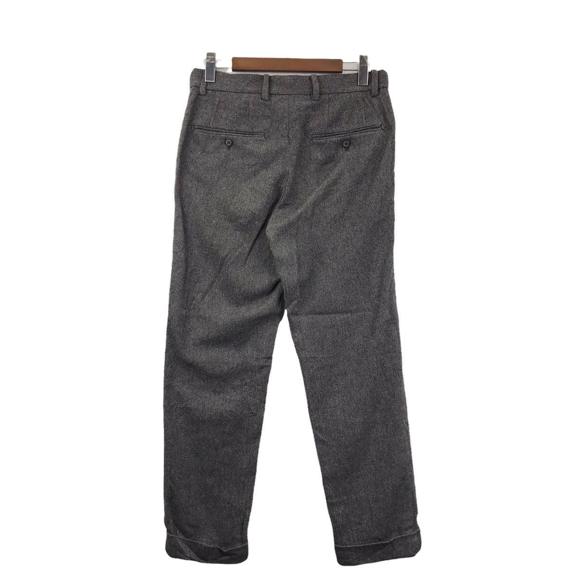 Global Work GLOBAL WORK Straight Cut Wool Trousers Casual Pant Size US 32 / EU 48 - 7 Thumbnail