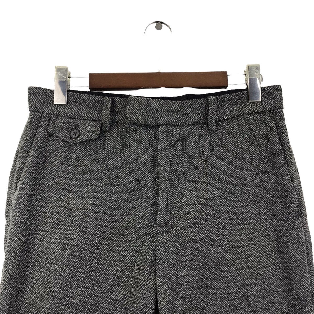 Global Work GLOBAL WORK Straight Cut Wool Trousers Casual Pant Size US 32 / EU 48 - 2 Thumbnail