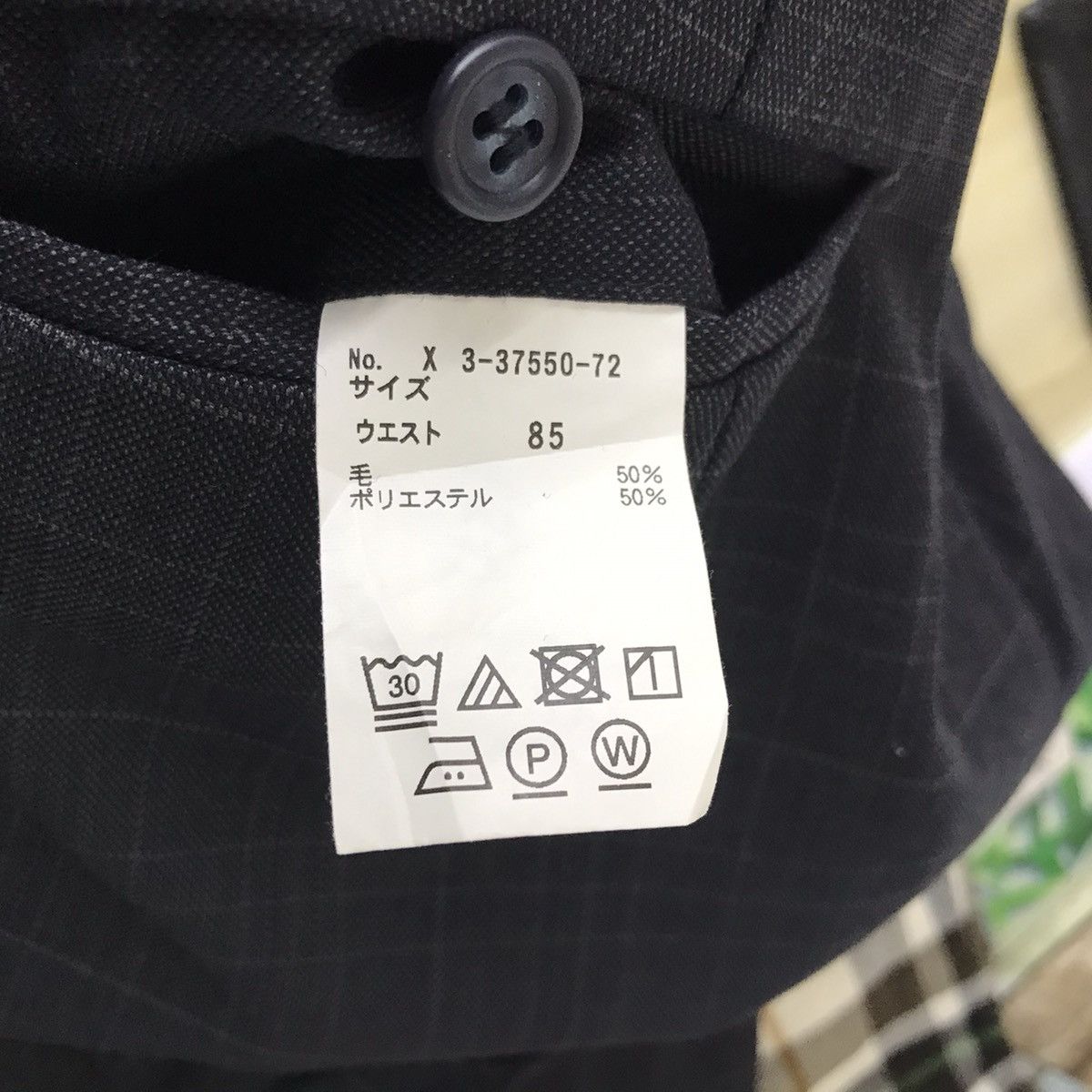 Golden Bear GOLDEN BEAR Check Wool Casual Trousers Pant Size US 32 / EU 48 - 5 Thumbnail