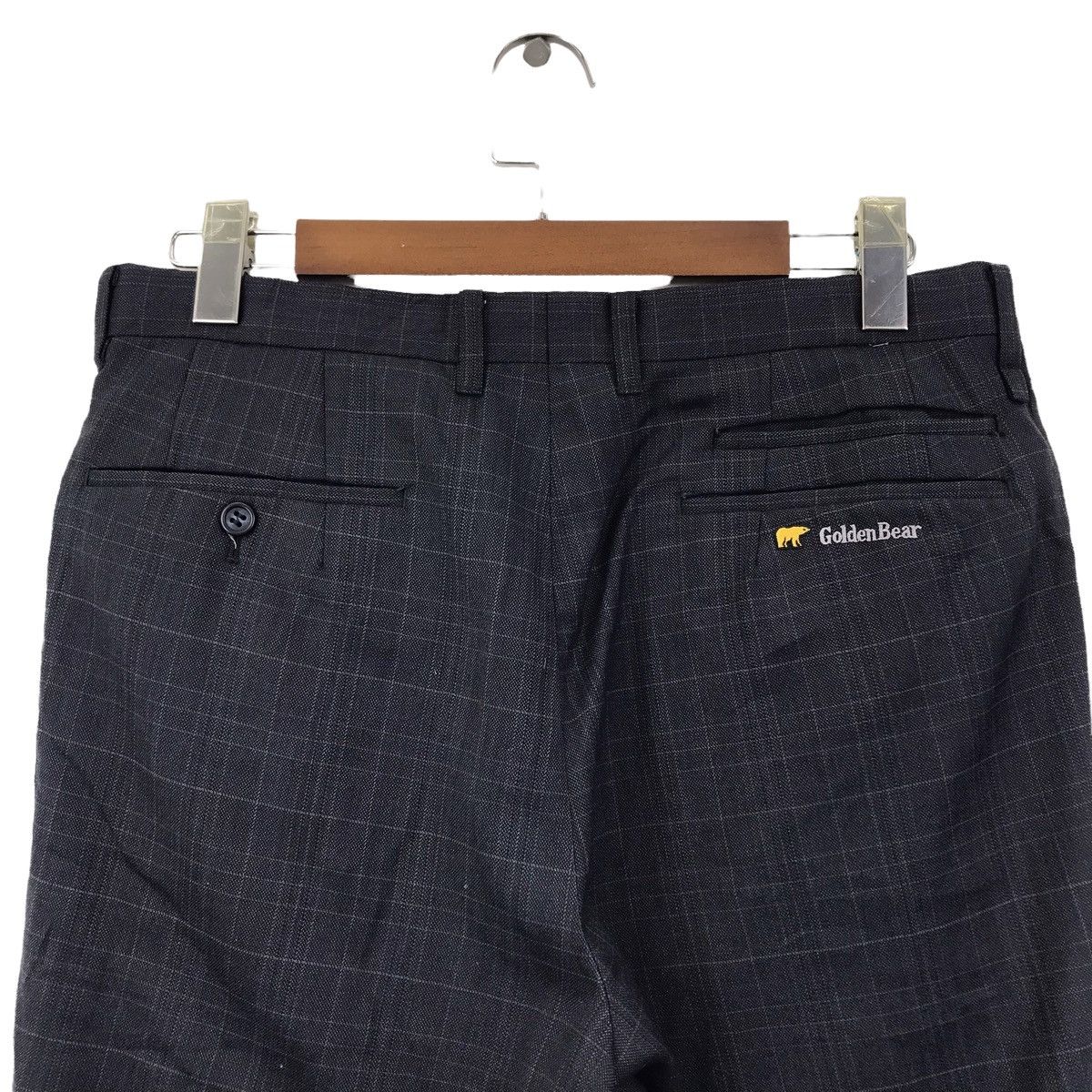 Golden Bear GOLDEN BEAR Check Wool Casual Trousers Pant Size US 32 / EU 48 - 8 Thumbnail