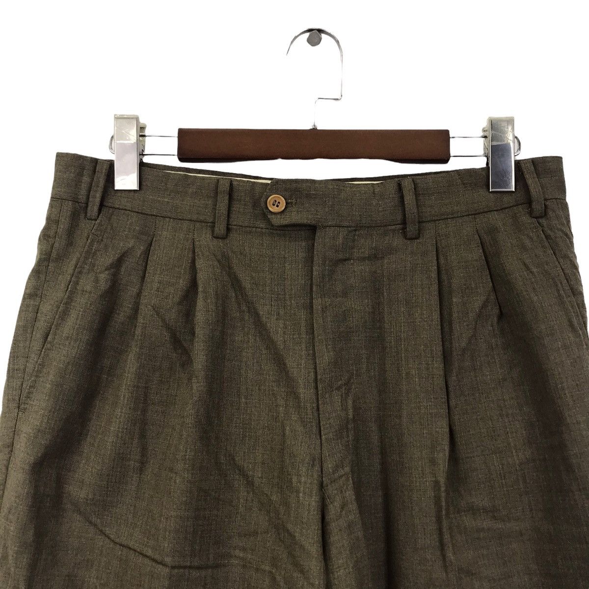 Japanese Brand DURBAN Japanese Brand Wool Casual Trousers Size US 32 / EU 48 - 2 Thumbnail