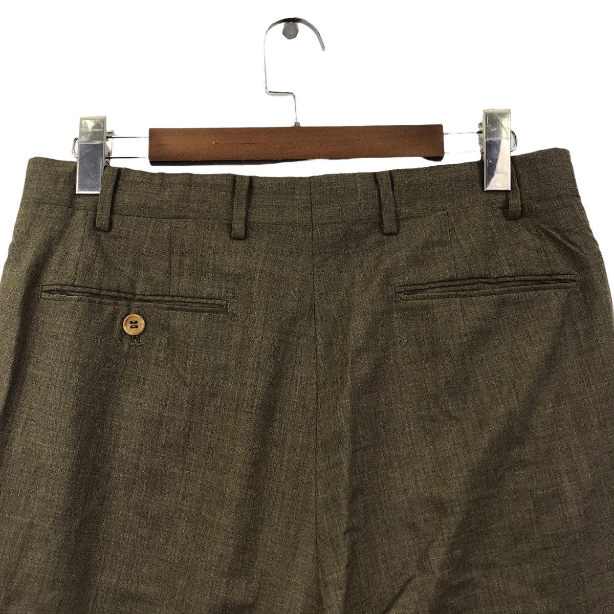 Japanese Brand DURBAN Japanese Brand Wool Casual Trousers Size US 32 / EU 48 - 6 Thumbnail