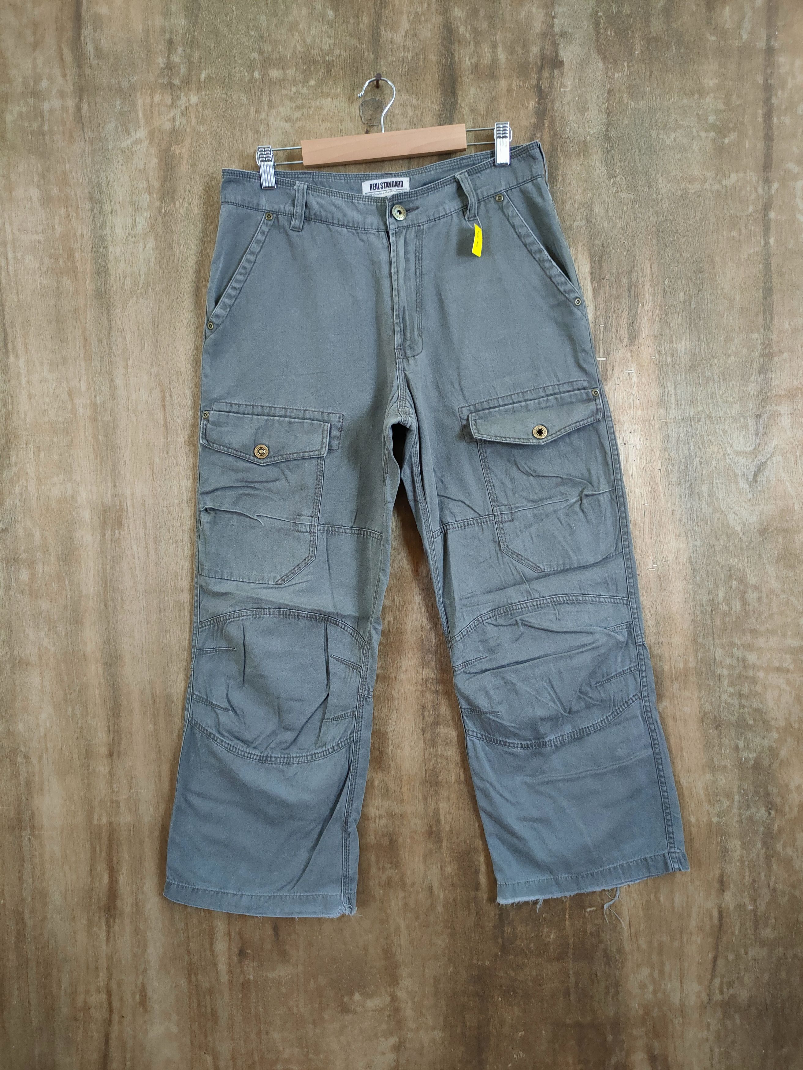 Japanese Brand × Seditionaries DL Real Standard double knee cropped cargo pants #46-711 Size US 30 / EU 46 - 1 Thumbnail