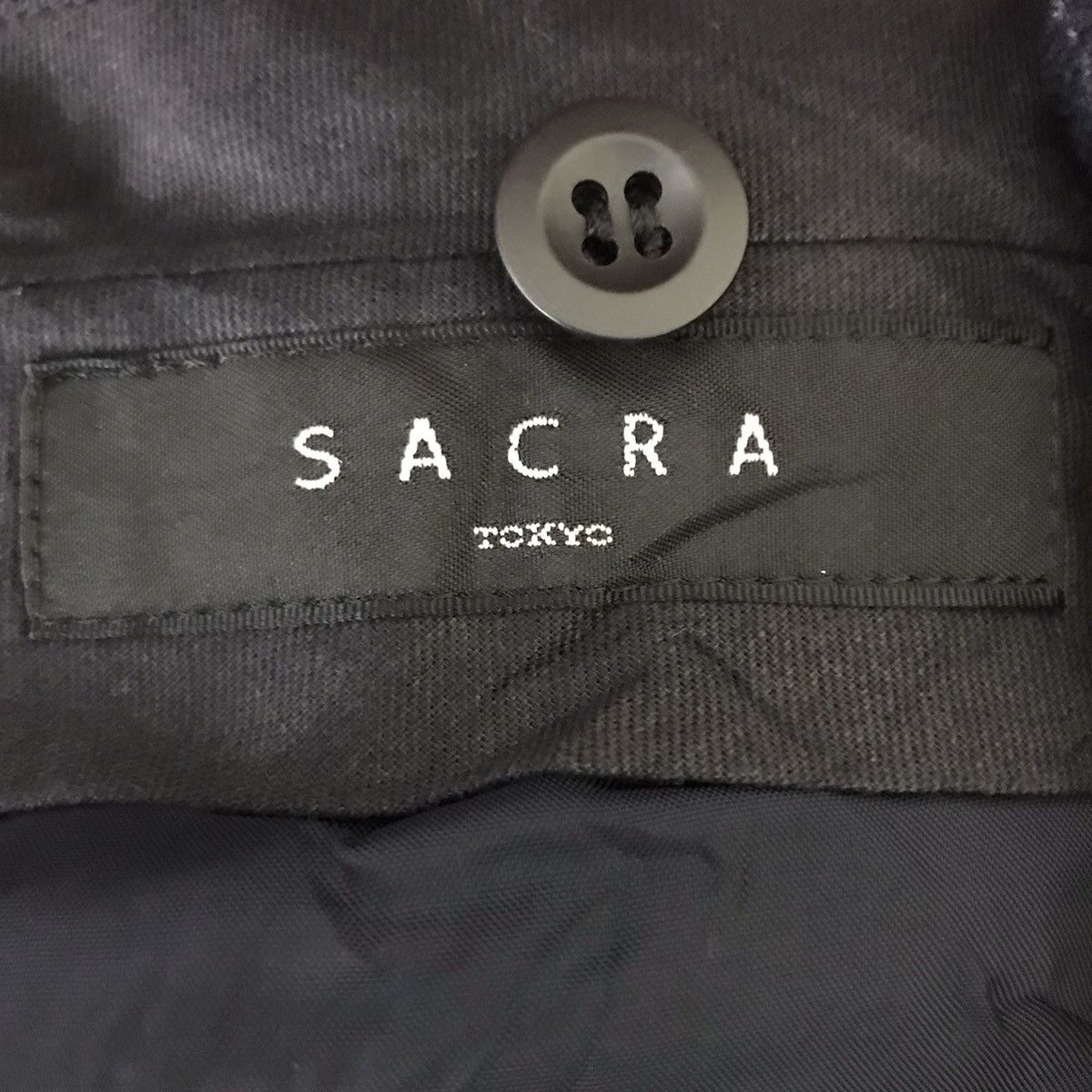 Japanese Brand SACRA TOKYO Japanese Brand Stripes Wool Casual Trousers Pant Size US 29 - 3 Thumbnail