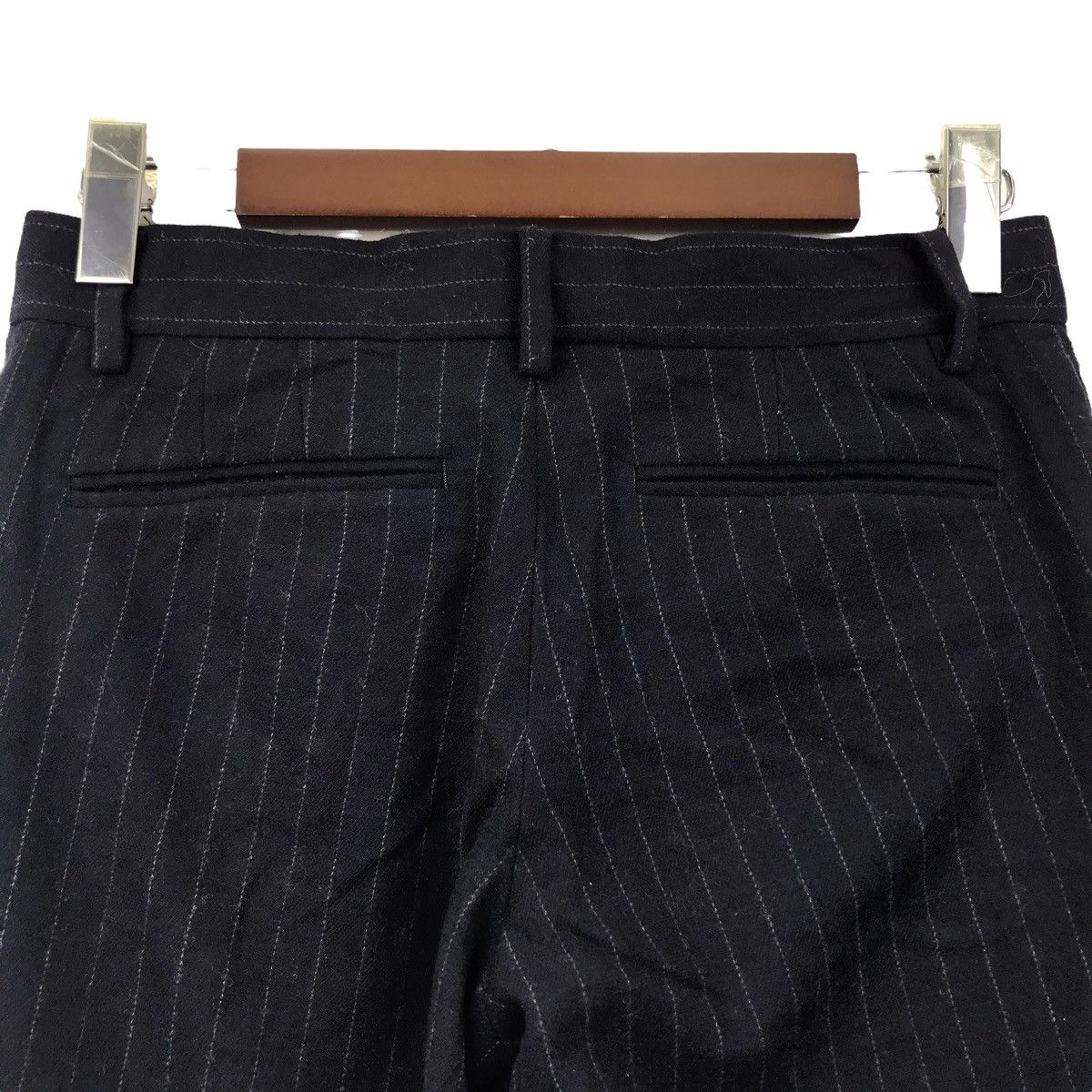 Japanese Brand SACRA TOKYO Japanese Brand Stripes Wool Casual Trousers Pant Size US 29 - 12 Thumbnail