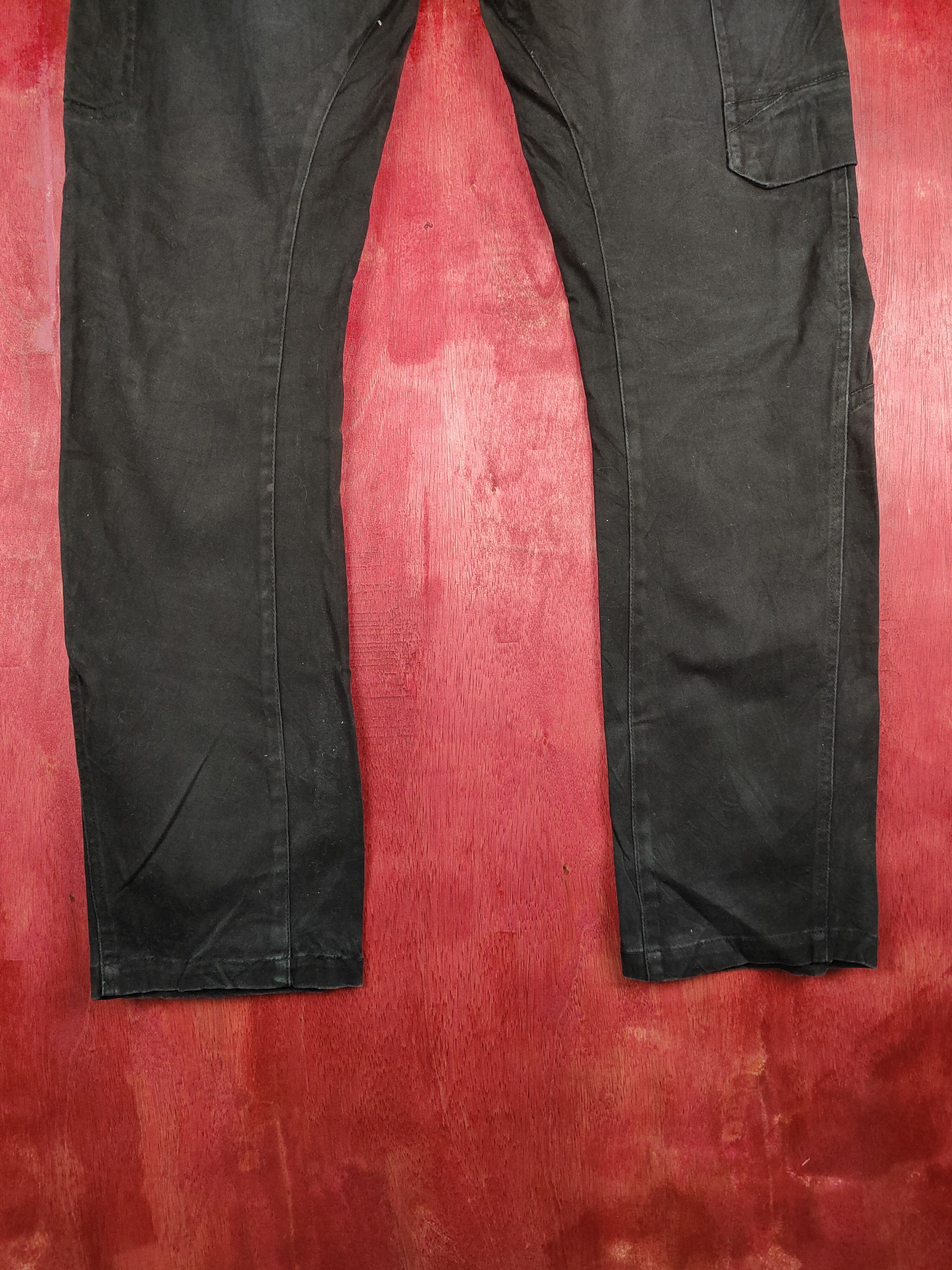 Japanese Brand Field Core utility tactical worker Black cargo Pants #4491 Size US 33 - 11 Thumbnail