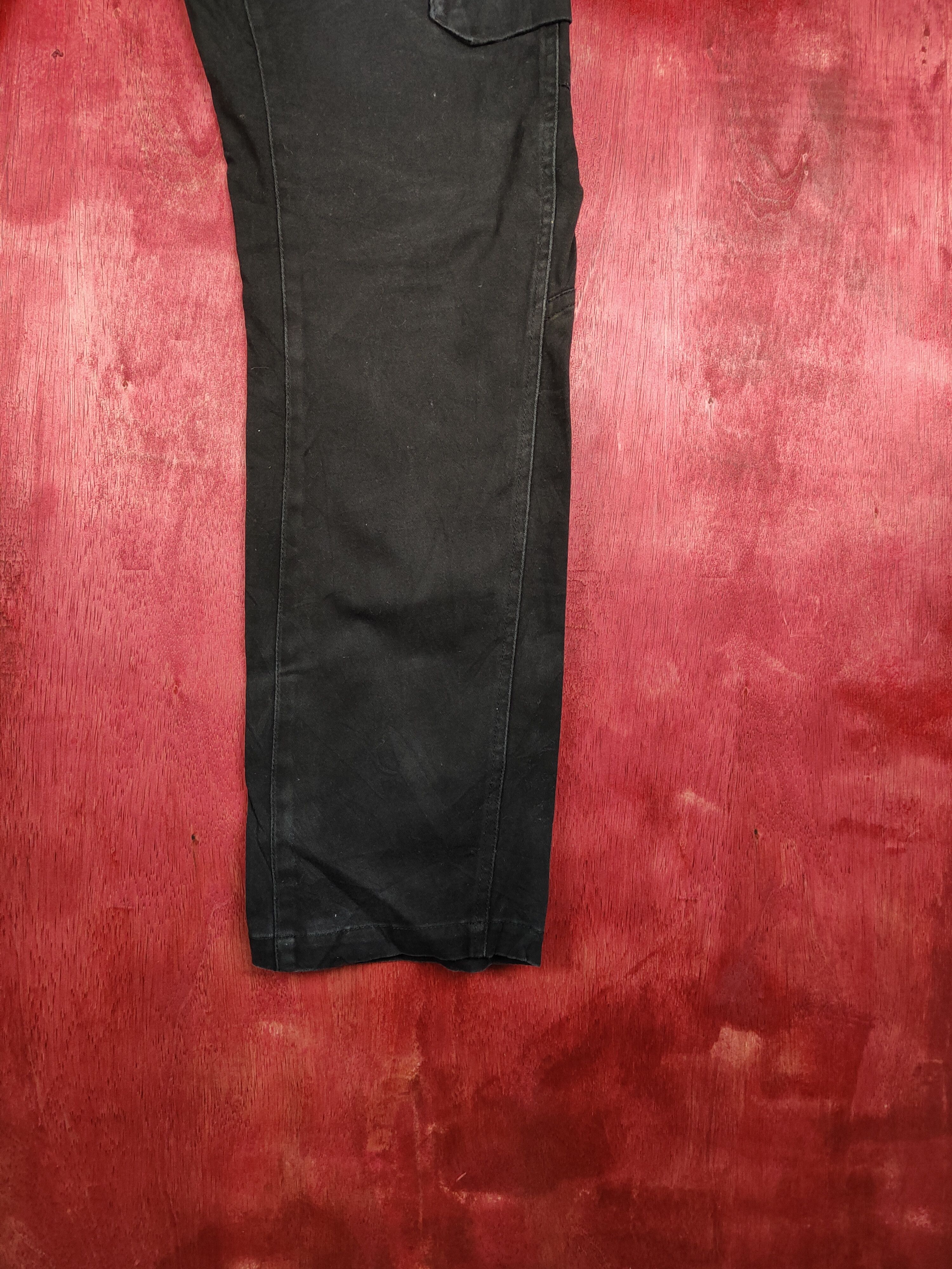 Japanese Brand Field Core utility tactical worker Black cargo Pants #4491 Size US 33 - 15 Thumbnail