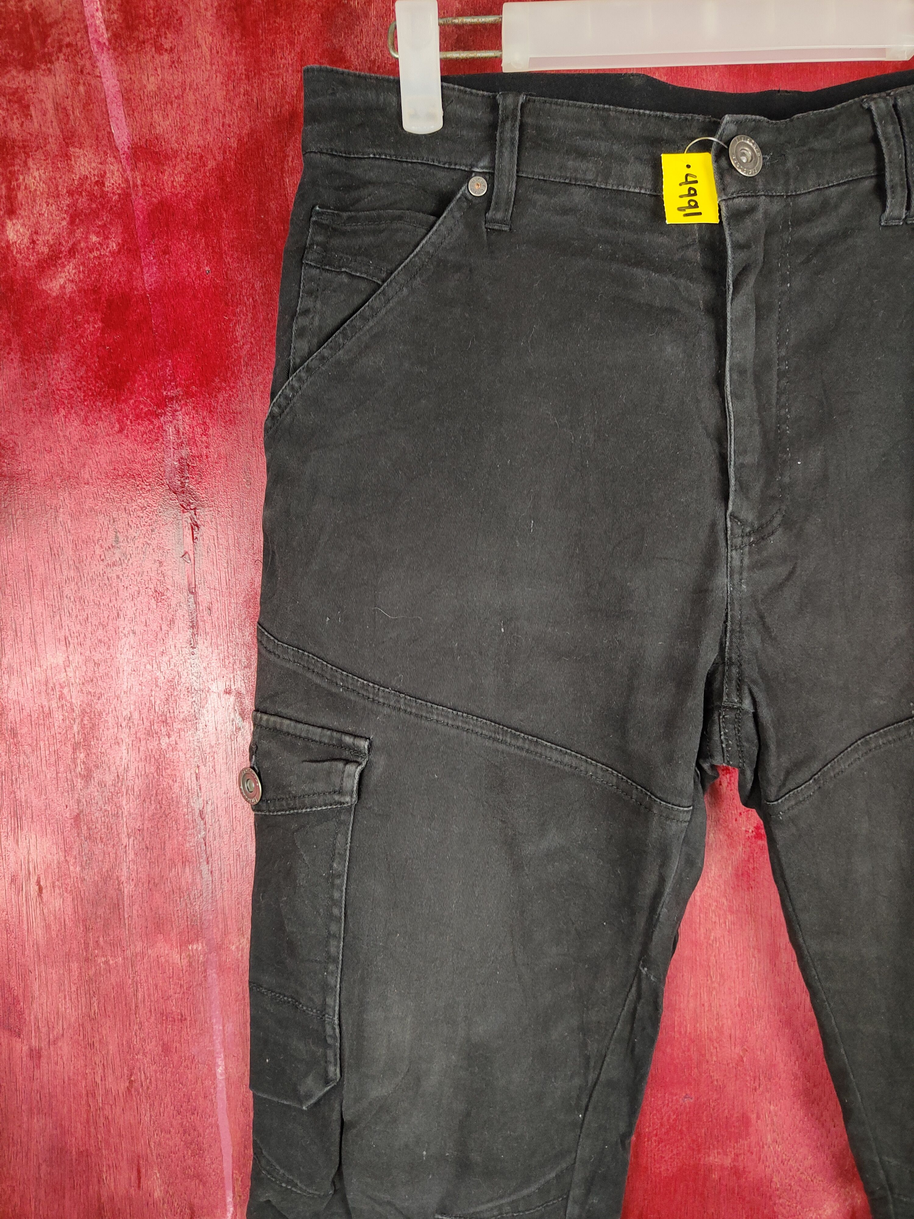 Japanese Brand Field Core utility tactical worker Black cargo Pants #4491 Size US 33 - 5 Thumbnail