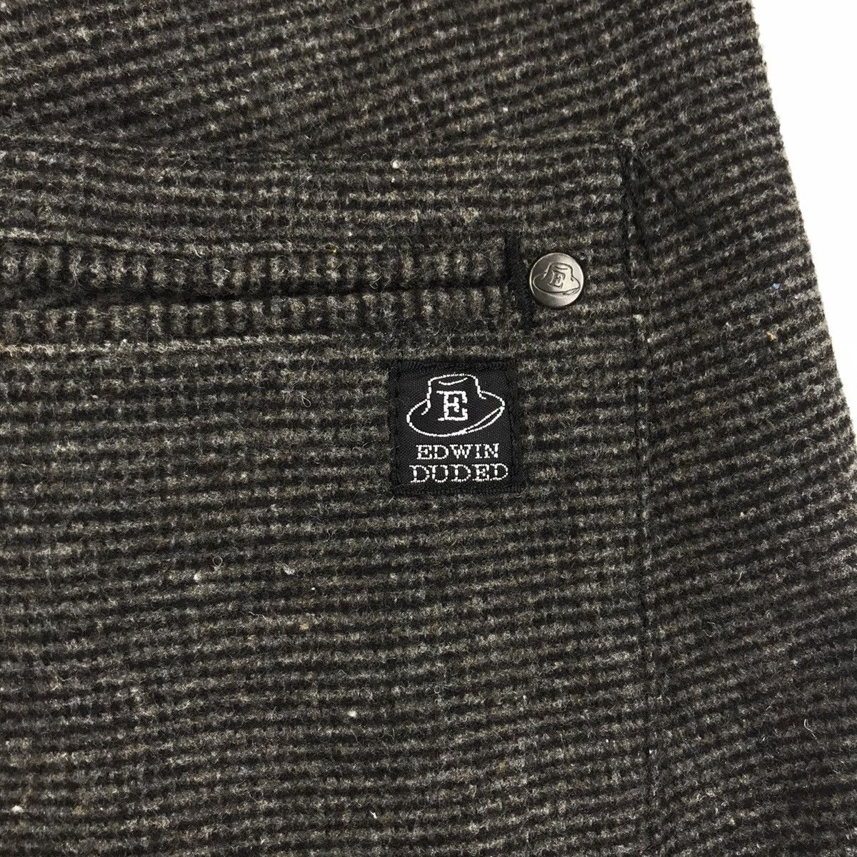 Edwin EDWIN DUDED Wool Trousers Casual Pant Size US 32 / EU 48 - 10 Thumbnail
