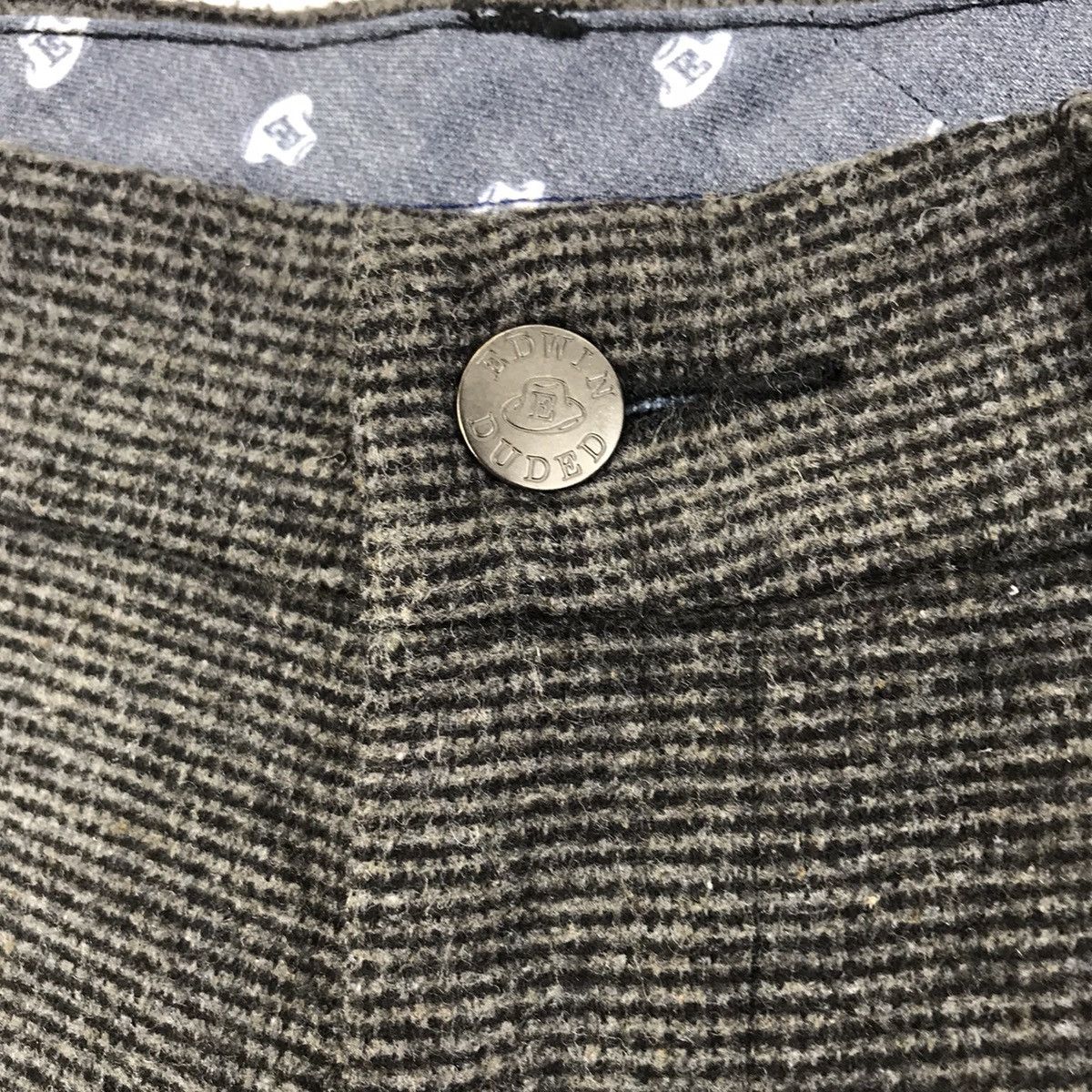 Edwin EDWIN DUDED Wool Trousers Casual Pant Size US 32 / EU 48 - 3 Thumbnail