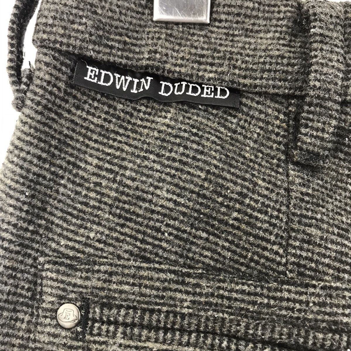 Edwin EDWIN DUDED Wool Trousers Casual Pant Size US 32 / EU 48 - 9 Thumbnail