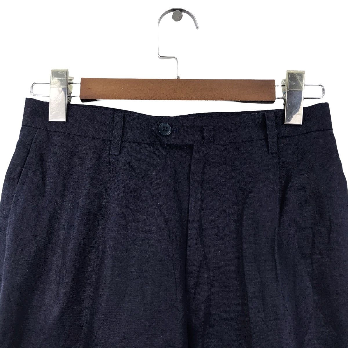 J. Press J. PRESS New York Straight Cut Wool Navy Trousers Pant Size US 26 / EU 42 - 2 Thumbnail