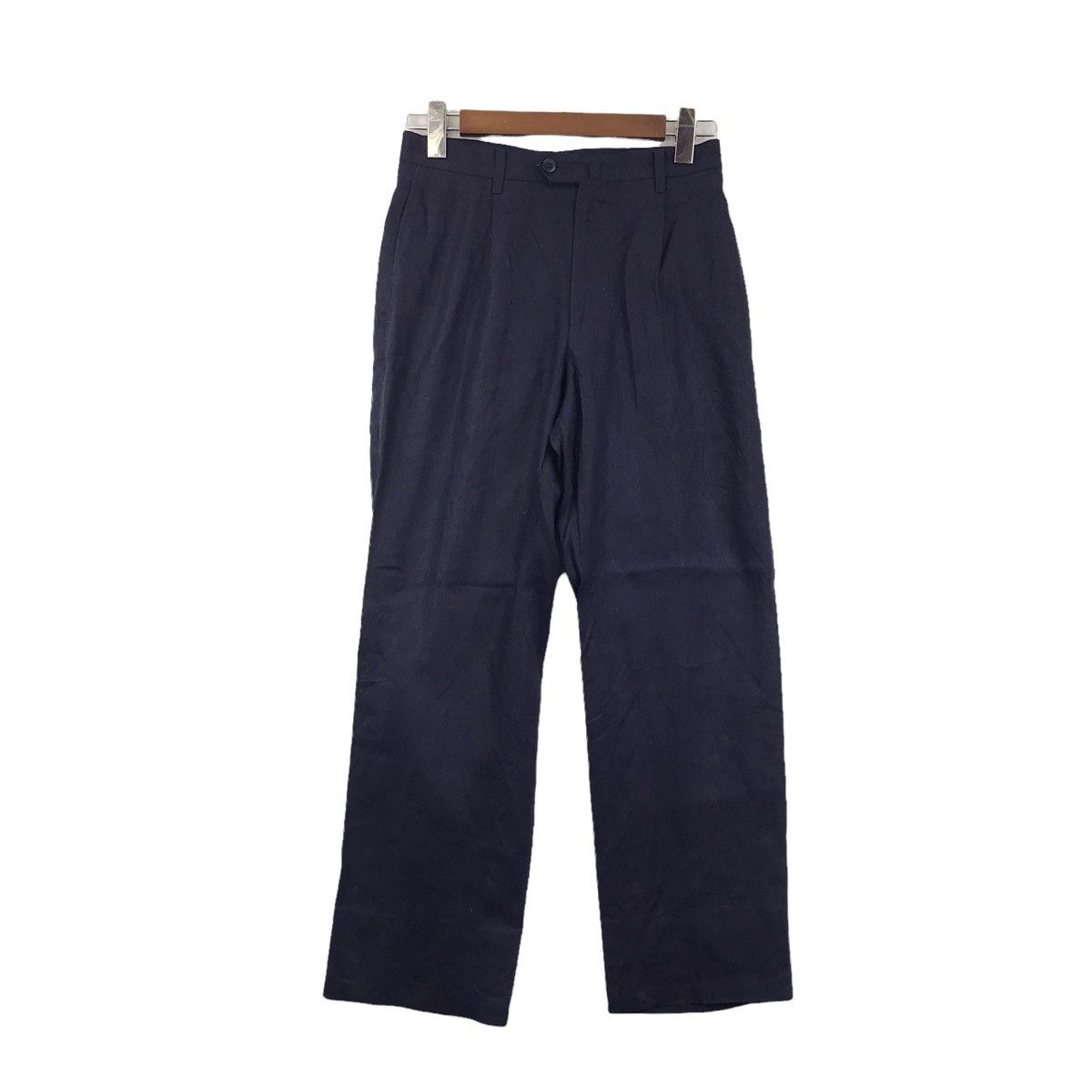 J. Press J. PRESS New York Straight Cut Wool Navy Trousers Pant Size US 26 / EU 42 - 1 Thumbnail