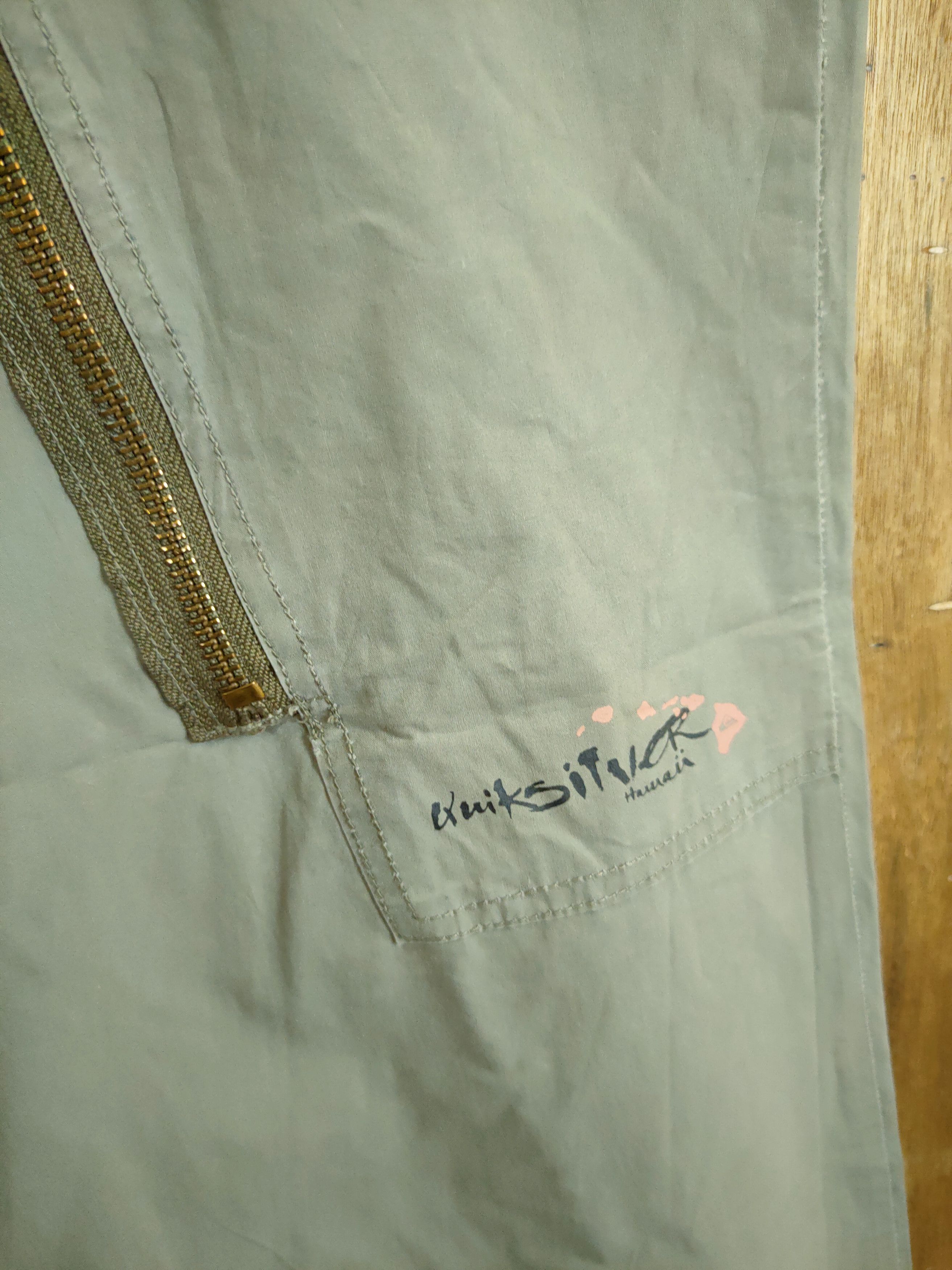 Quicksilver D Quiksilver surf style multipocket track cargo pants#46-791 Size US 35 - 6 Thumbnail