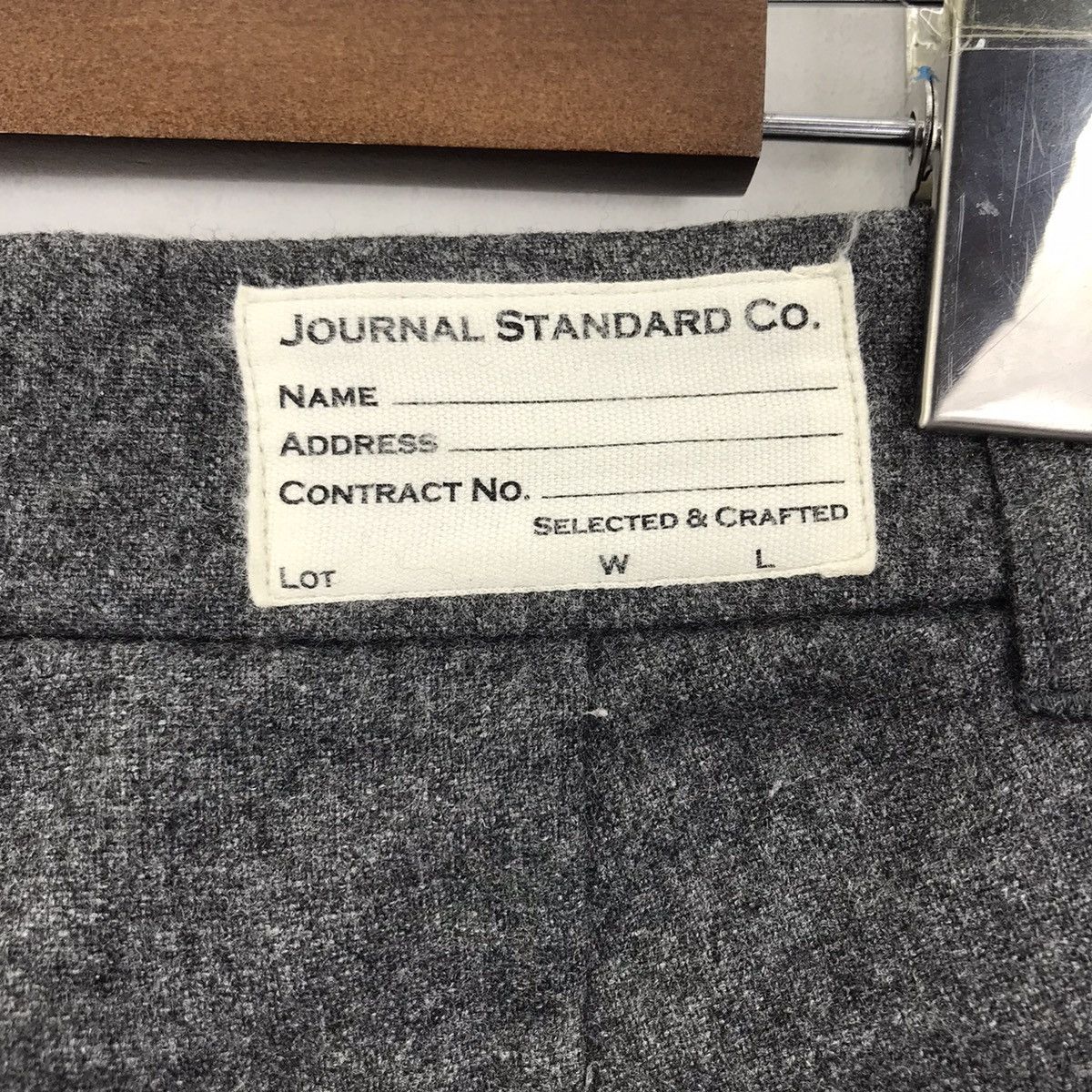 Journal Standard JOURNAL STANDARD Japanese Brand Wool Casual Trousers Pant Size US 29 - 9 Thumbnail