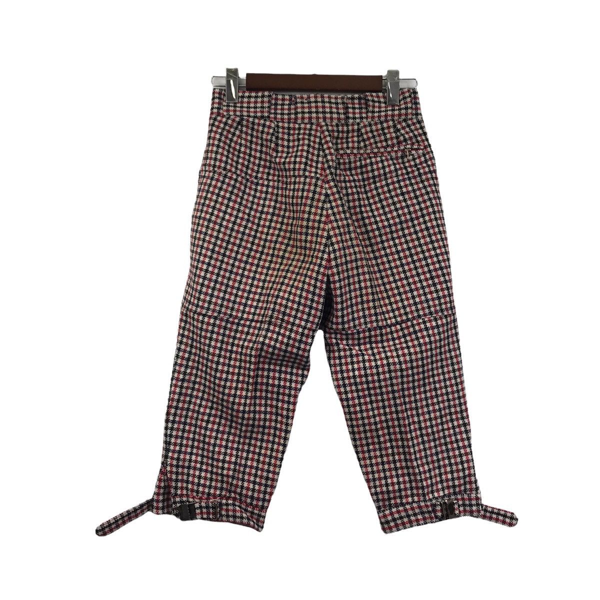 Descente DESCENTE Check Tartan Wool Trousers Pant Size US 26 / EU 42 - 5 Thumbnail