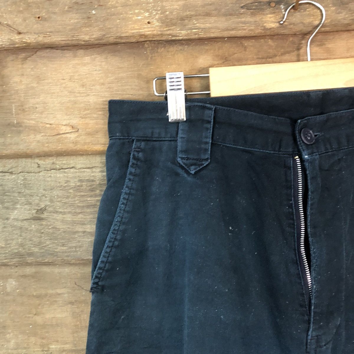 Japanese Brand Japanese Brand Dark Blue utility Cargo Pants #7063 Size US 32 / EU 48 - 4 Thumbnail